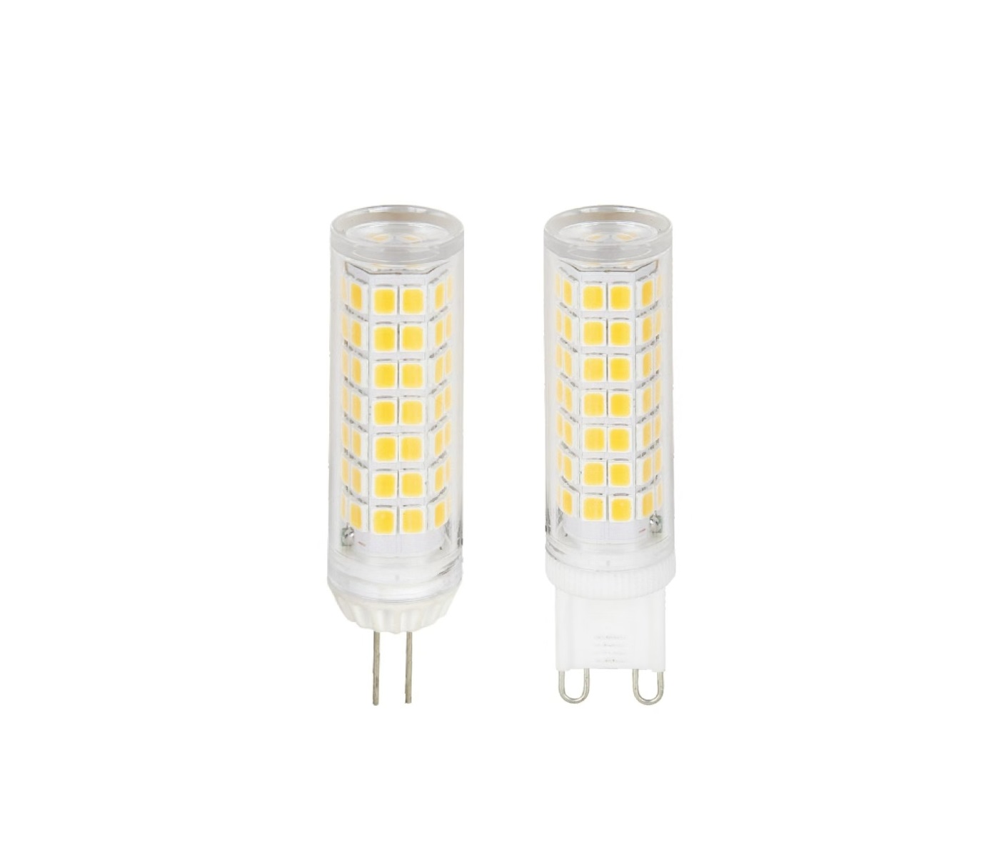 Compact G4 and G9 LED light sources